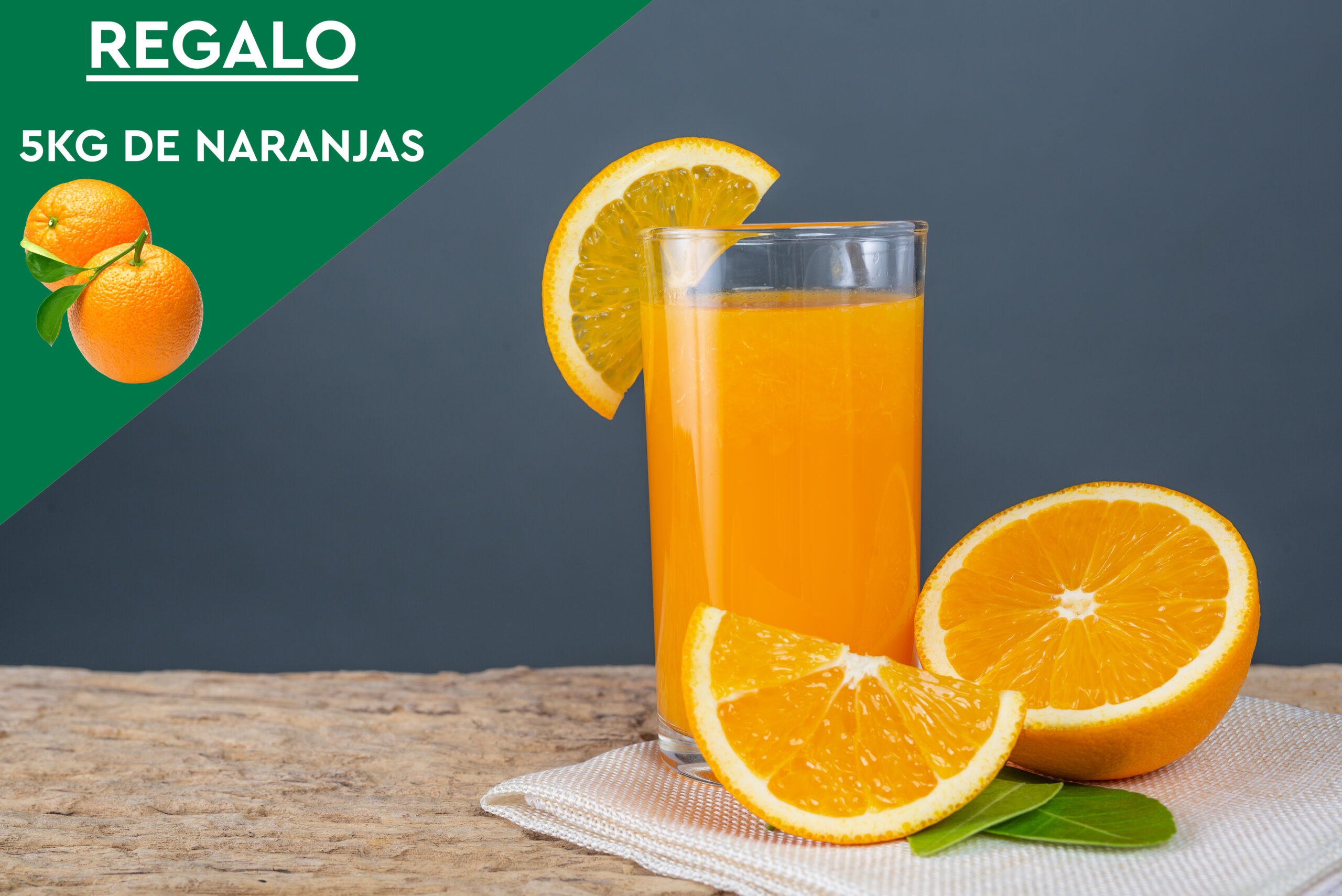 10Kg. Naranjas de Zumo + 5Kg. DE REGALO